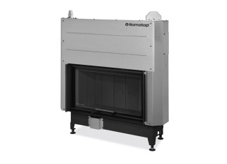 HEAT 3G L 88.50.06 krbová vložka Romotop s výsuvnými dvířky, černý Igniton