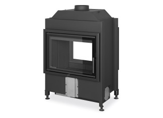 HEAT T 3G 70.50.06 krbová vložka Romotop průhledové prosklení, černý Igniton