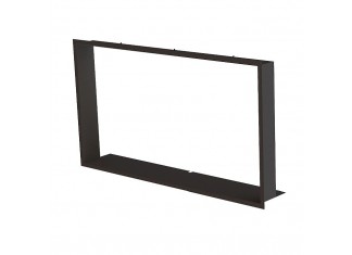 Zazdívací rámeček 1x90 st. černý, hloubka 80 mm