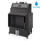 HEAT W 4G 70.50.06 krbová vložka Romotop s teplovodním výměníkem, černý Igniton