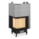 HEAT R/L 3G L 50.51.40.21 krbová vložka Romotop výsuvná dvířka, rohové sklo levé, dělené sklo